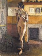 Marquet, Albert Standing Female Nude china oil painting reproduction